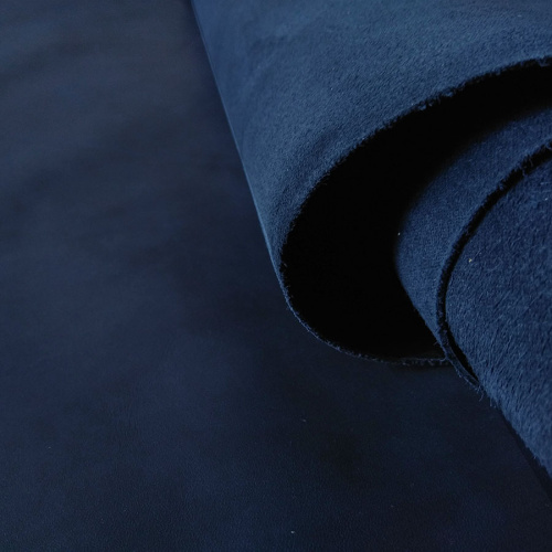 Кожа Краст 1,1-1,3 мм Темно-синий фото 3