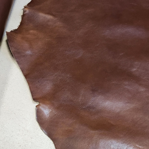 Кожа КРС раст. дуб. Puccini 1,2-1,4 мм Коньяк фото 4