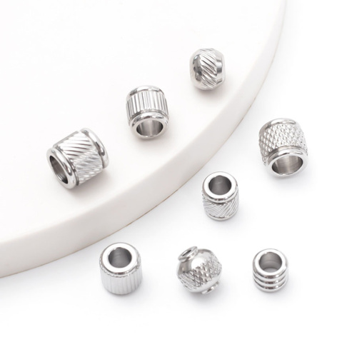 Бусина 2-6 мм для браслетов Сталь