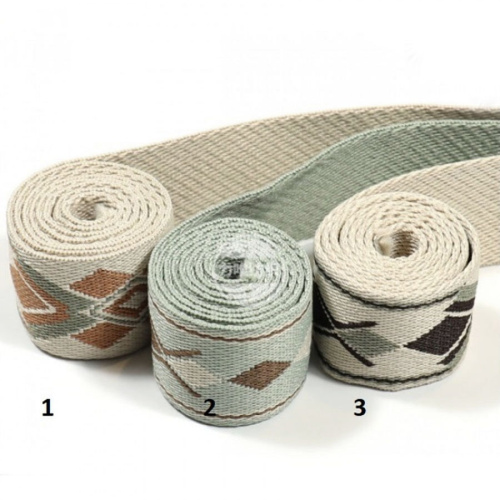 Лента ременная стропа 38 мм Ромбы пэ фото 4