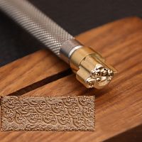 Штамп для тиснения по коже Облачный узор Yalamat  - купить для кожевенного хобби