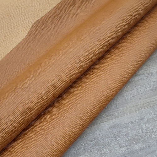 Кожа Сафьяно 1,5-1,8 мм Рыжий Италия фото 3