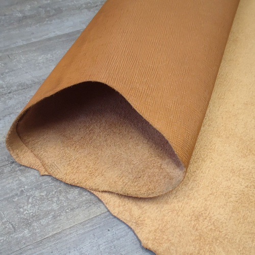 Кожа Сафьяно 1,5-1,8 мм Рыжий Италия фото 4