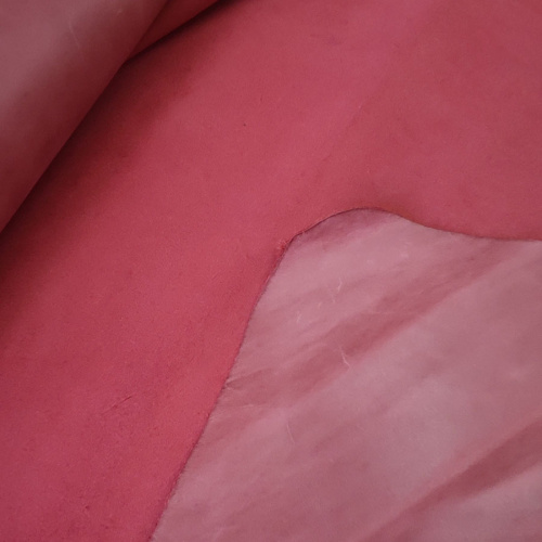 Кожа Пулл-Ап 1,3-1,5 мм цвет Клубничный коктейль Италия фото 2