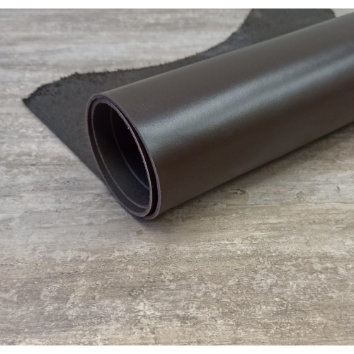 Кожа ШСК 2,1 мм пылевидная с покр. Коричневый  фото 3