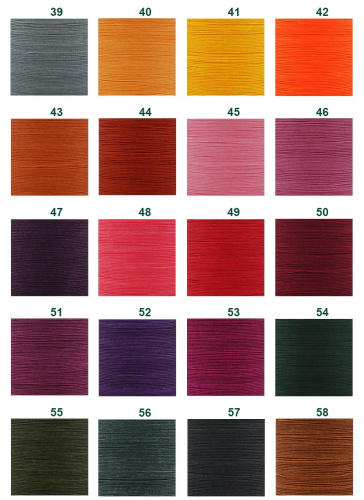 Нить для кожи вощеная 1 мм плоская Galaces 200 м фото 5