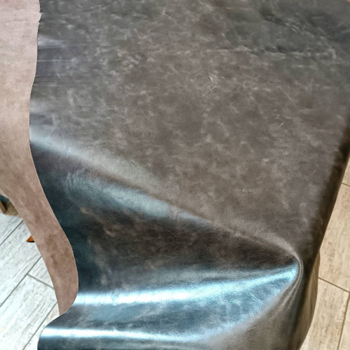 Кожа Наппа 1.2 - 1.4 мм мм Тёмно Коричневый фото 4