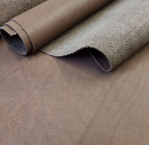 Кожа Краст 2,0-2,2 мм Коричневый фото 2