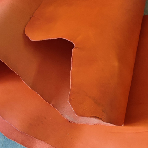 Кожа Пола 1,2 мм растит. дубл. BUTTERO 12 Оранжевый фото 6