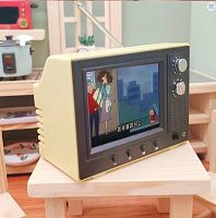 Телевизор для куклы с USB Кукольная миниатюра  - купить для кожевенного хобби